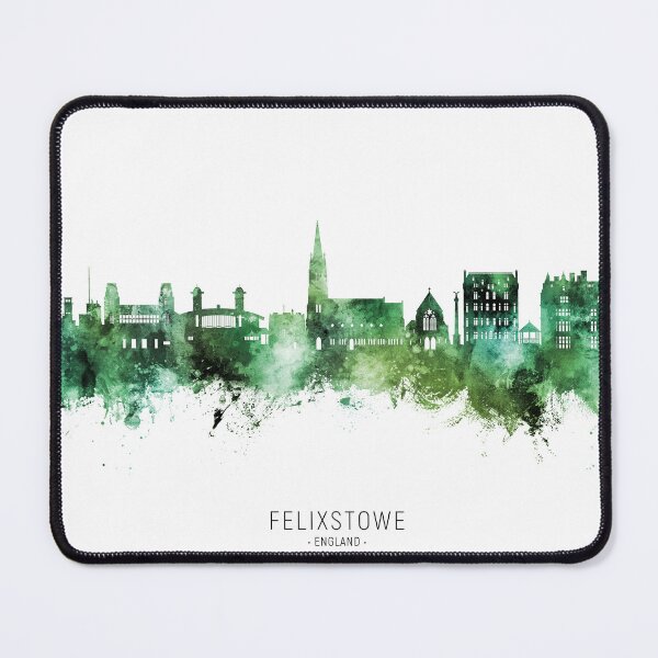 Item preview, Felixstowe England Skyline designed and sold by ArtPrints.