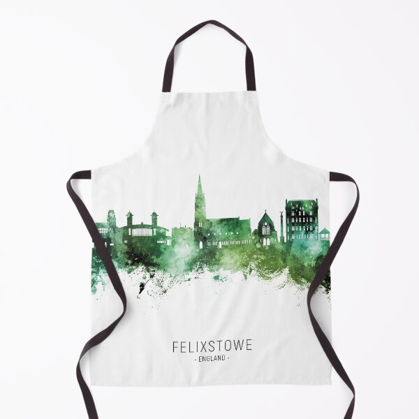 Item preview, Felixstowe England Skyline designed and sold by ArtPrints.