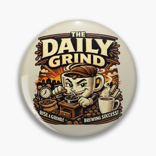 Item preview, THE DAILY GRIND designed and sold by BabaSoti.