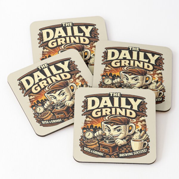 Item preview, THE DAILY GRIND designed and sold by BabaSoti.