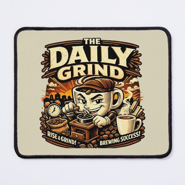 Item preview, THE DAILY GRIND designed and sold by BabaSoti.