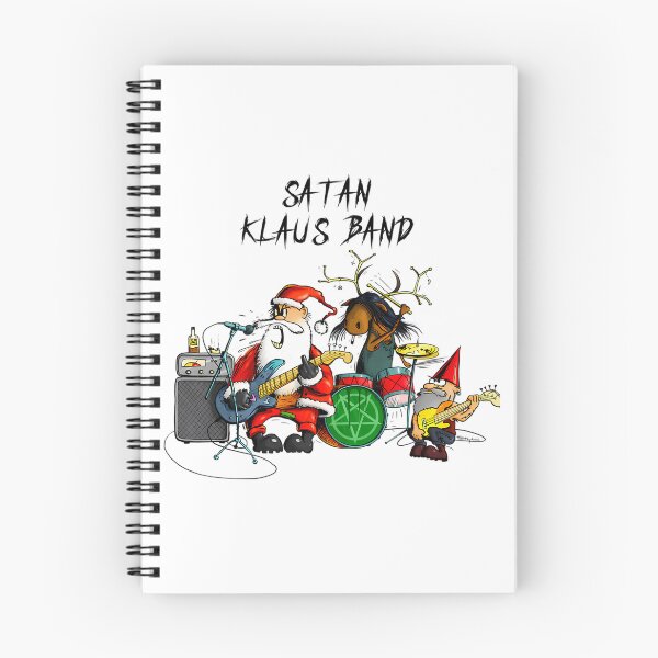 Item preview, Satan Klaus Metal Santa Christmas Band designed and sold by RobynPeckArt.
