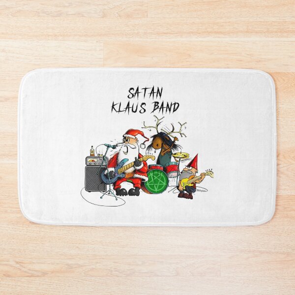 Item preview, Satan Klaus Metal Santa Christmas Band designed and sold by RobynPeckArt.