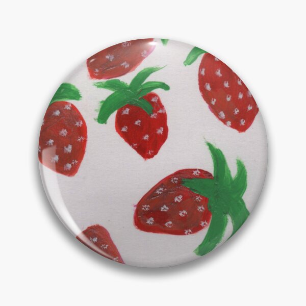 Item preview, Strawberry watercolor designed and sold by Cheycraftyeye.