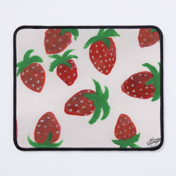 Item preview, Strawberry watercolor designed and sold by Cheycraftyeye.