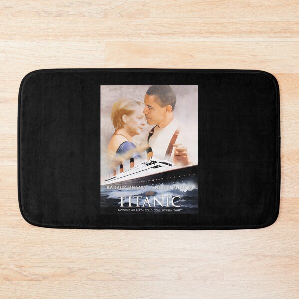 Artikelvorschau, Legendäres Duo: Obama & Merkel auf der Titanic – Eine Präsidentenreise | Limitierte Auflage entworfen und verkauft von Connor McKay.