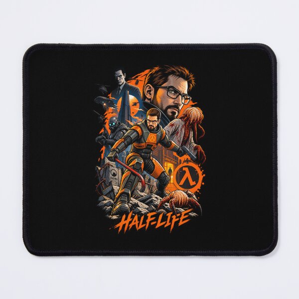 Item preview, Half-Life – Gordon Freeman Retro Gaming designed and sold by Pandaburba.