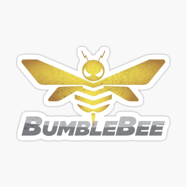 Bumble Bee Logo Sticker
