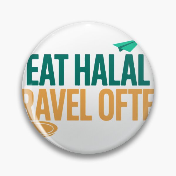 Item preview, Eat Halal Travel Often Muslim Traveler Shirt designed and sold by ys96.
