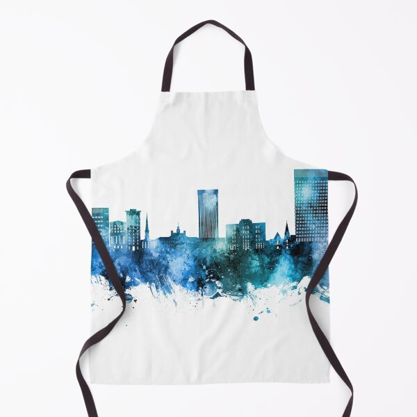 Item preview, Greenville South Carolina Skyline designed and sold by ArtPrints.