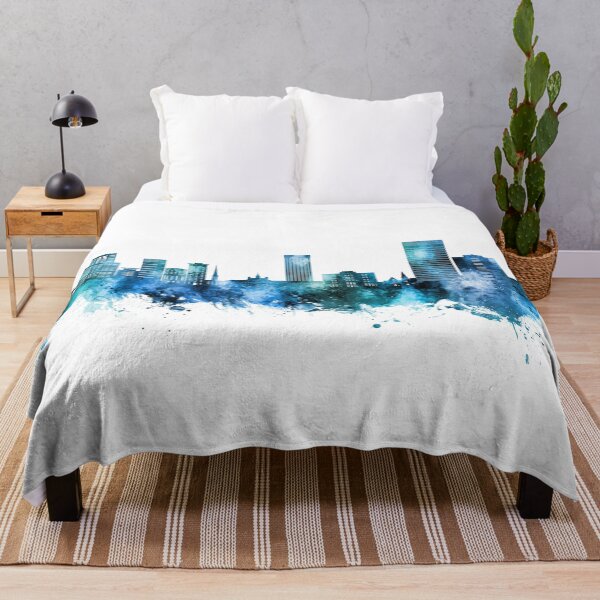 Item preview, Greenville South Carolina Skyline designed and sold by ArtPrints.