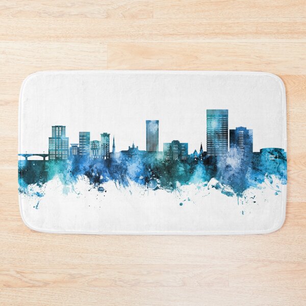 Item preview, Greenville South Carolina Skyline designed and sold by ArtPrints.