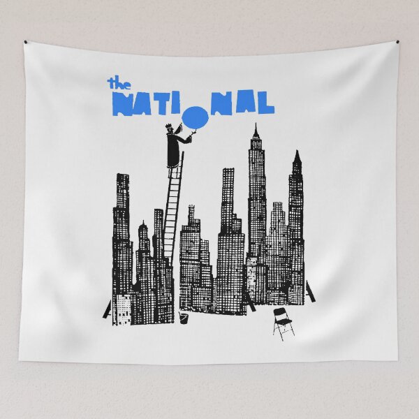 Item preview, Blue Typography Chamber Pop And Building Threshold designed and sold by Tammyencer.