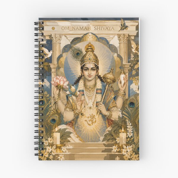 Item preview, Vishnu in Mandala designed and sold by Laeton Designs.