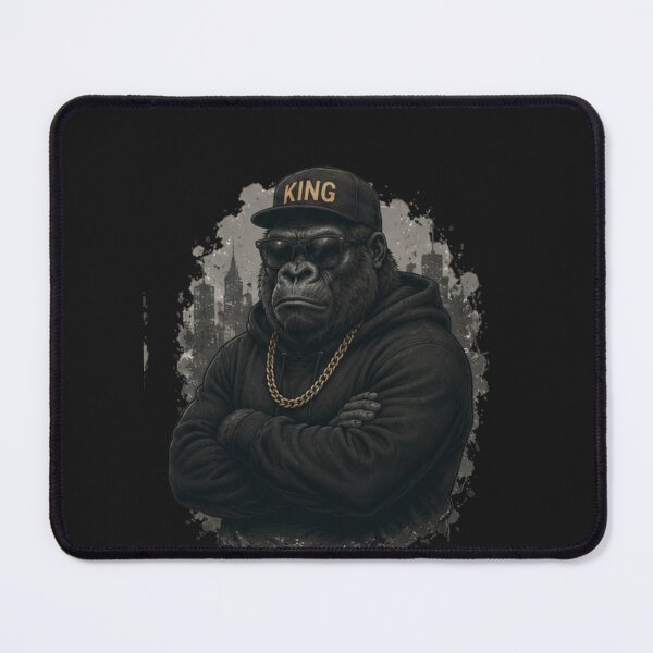 Item preview, Vintage Gorilla King Wildlife Illustration designed and sold by IGArte.