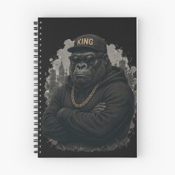 Item preview, Vintage Gorilla King Wildlife Illustration designed and sold by IGArte.