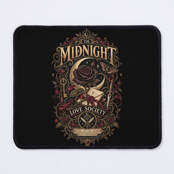 Item preview, Midnight Love Society Gothic Rose Emblem designed and sold by karudondesigns.