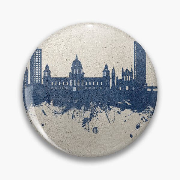 Item preview, Belfast Northern Ireland Skyline designed and sold by ArtPrints.