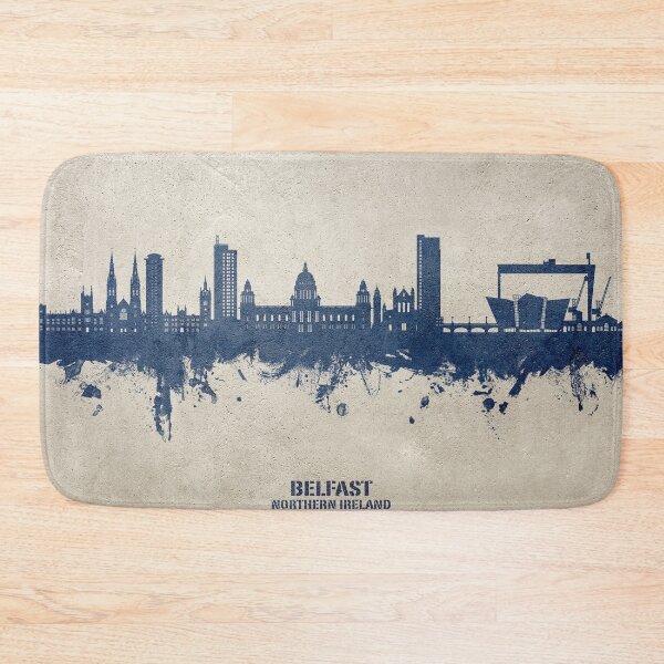 Artikelvorschau, Skyline von Belfast, Nordirland entworfen und verkauft von ArtPrints.