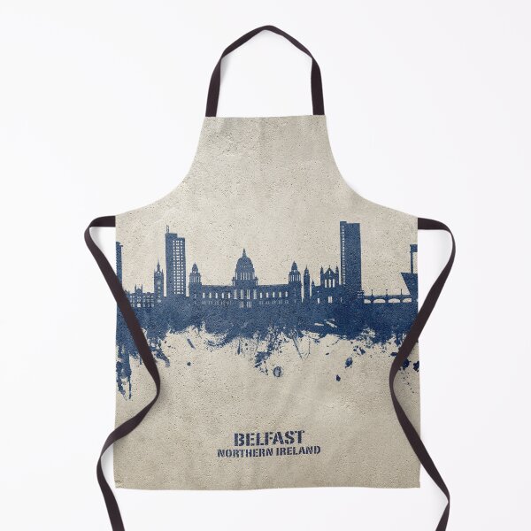 Aperçu de l'œuvre Skyline de Belfast, Irlande du Nord créée et vendue par ArtPrints.