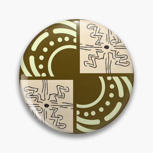 Item preview, African Sun | Boho Pattern Art | Olive Green Tribal Geometric Design | Modern Abstract Home Decor designed and sold by MoonHoneybyImani.