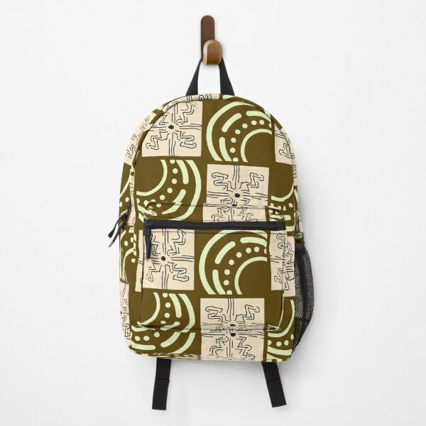 Item preview, African Sun | Boho Pattern Art | Olive Green Tribal Geometric Design | Modern Abstract Home Decor designed and sold by MoonHoneybyImani.