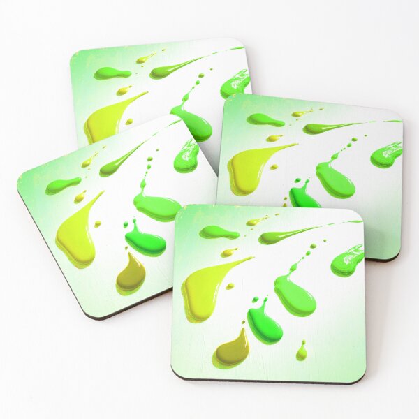Item preview, Neon Lime Green and Bright Yellow Aesthetic Drips designed and sold by Ingorgia Studio.