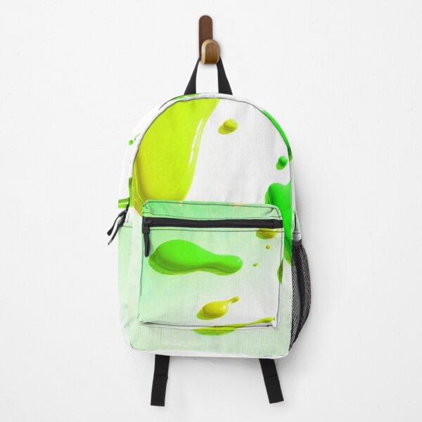Aperçu de l'œuvre Neon Lime Green and Bright Yellow Aesthetic Drips créée et vendue par Ingorgia Studio.