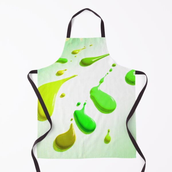 Aperçu de l'œuvre Neon Lime Green and Bright Yellow Aesthetic Drips créée et vendue par Ingorgia Studio.