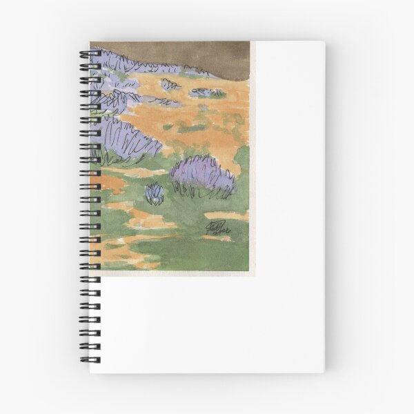Item preview, Watercolor lavender field designed and sold by Cheycraftyeye.
