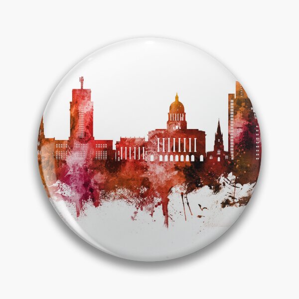 Item preview, Nottingham England Skyline designed and sold by ArtPrints.