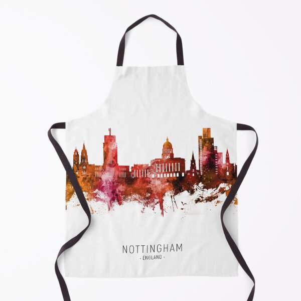 Item preview, Nottingham England Skyline designed and sold by ArtPrints.