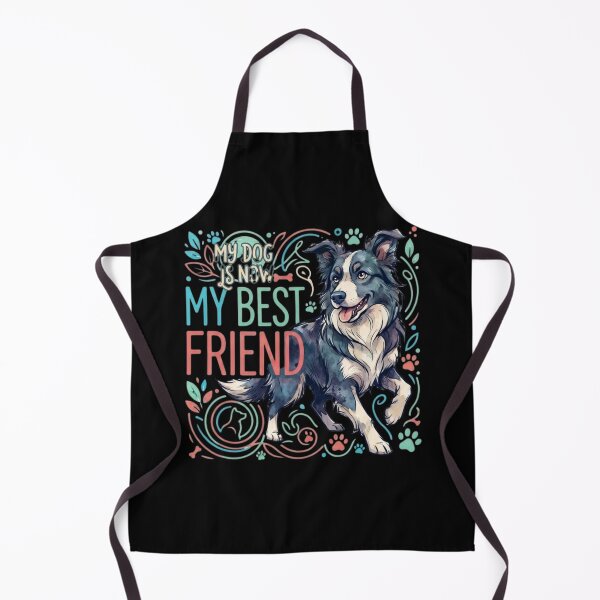 Item preview, Border Collie My Dog Is Now My Best Friend Cute Puppy T-Shirt Design designed and sold by happyshirt27.