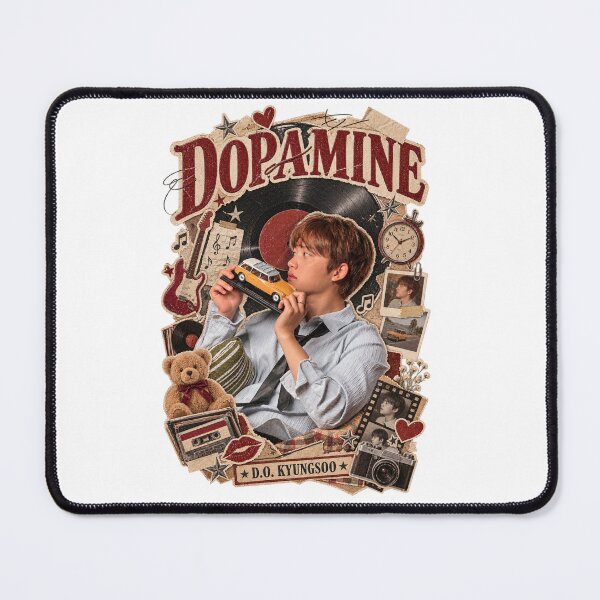 Item preview, D.O DOPAMINE Retro Vinyl Music Collage designed and sold by Valeree Store.