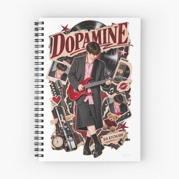 Item preview, D.O Kyungsoo DOPAMINE Vintage Band Aesthetic designed and sold by Valeree Store.