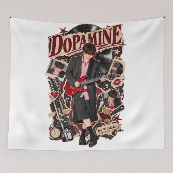 Item preview, D.O Kyungsoo DOPAMINE Vintage Band Aesthetic designed and sold by Valeree Store.