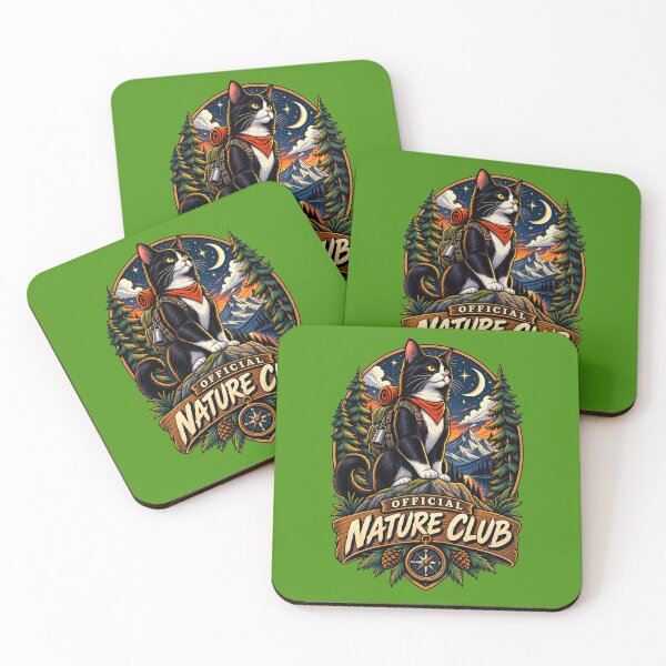 Item preview, Official Nature Club – Adventure Cat designed and sold by Pandaburba.