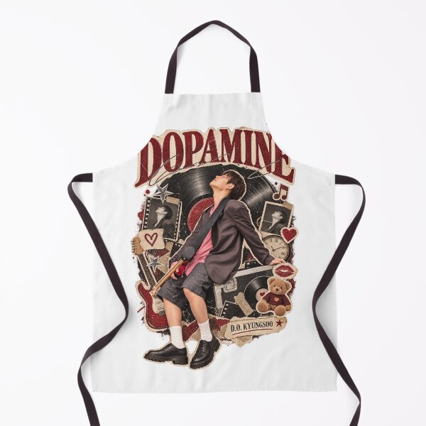 Item preview, D.O Kyungsoo Retro Guitar Vinyl Collage designed and sold by Valeree Store.