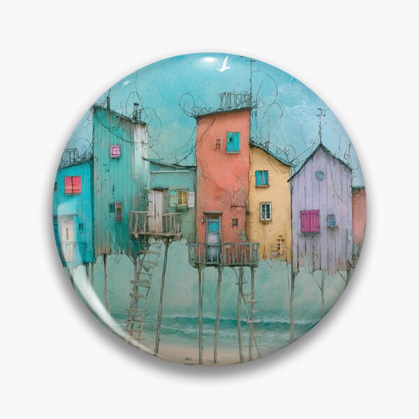 Item preview, And then we'll build houses by the sea. designed and sold by Anne-Seltmann.