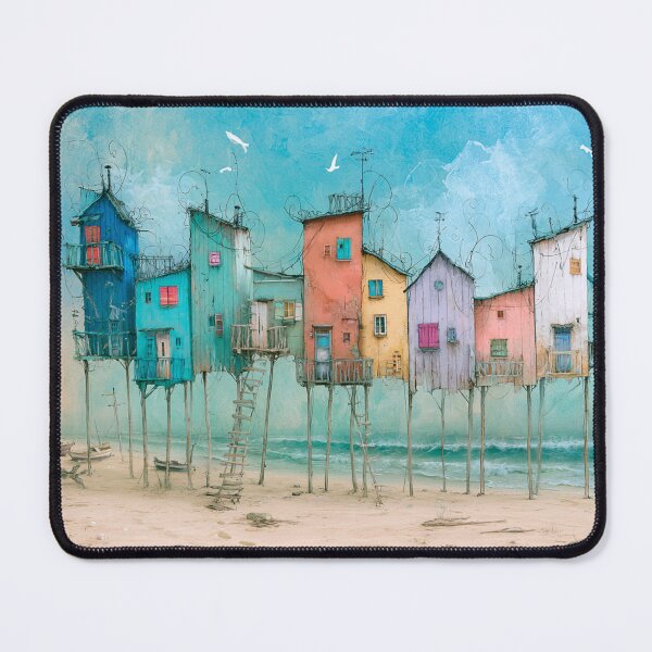 Item preview, And then we'll build houses by the sea. designed and sold by Anne-Seltmann.