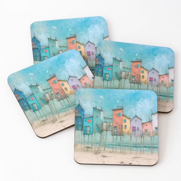 Item preview, And then we'll build houses by the sea. designed and sold by Anne-Seltmann.