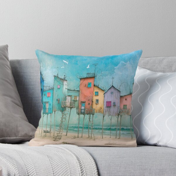 Item preview, And then we'll build houses by the sea. designed and sold by Anne-Seltmann.