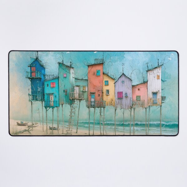 Item preview, And then we'll build houses by the sea. designed and sold by Anne-Seltmann.