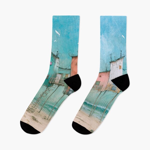 Item preview, And then we'll build houses by the sea. designed and sold by Anne-Seltmann.