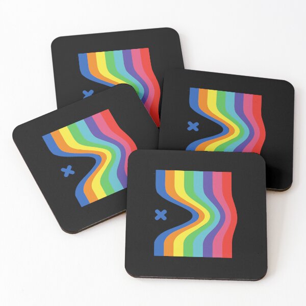 Item preview, Wavy Rainbow Ribbon Stripes Abstract Design designed and sold by AhmedZouita.