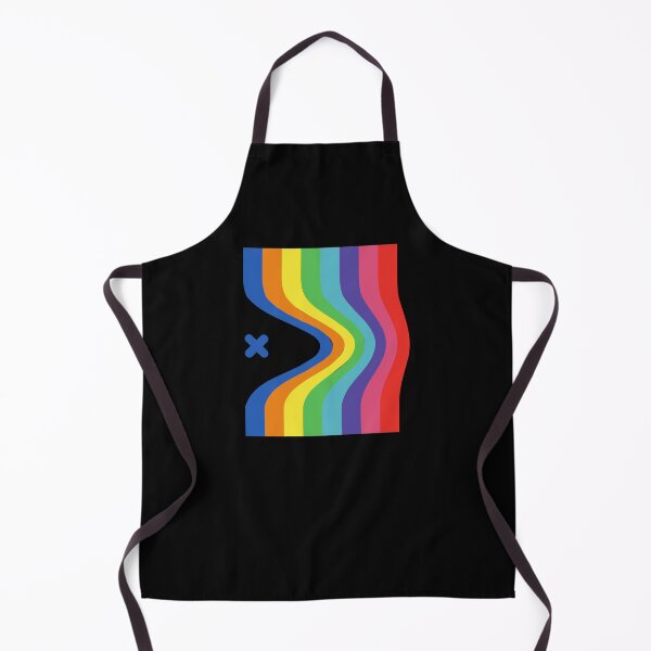 Item preview, Wavy Rainbow Ribbon Stripes Abstract Design designed and sold by AhmedZouita.