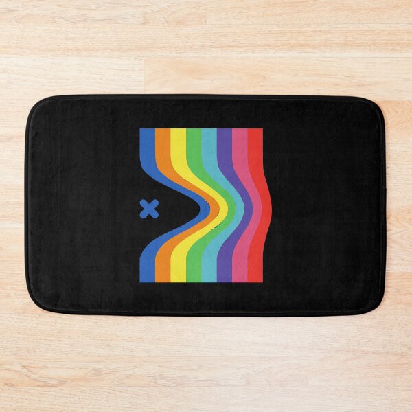 Item preview, Wavy Rainbow Ribbon Stripes Abstract Design designed and sold by AhmedZouita.