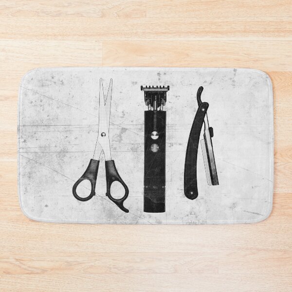 Item preview, Vintage Barber Tools Shears Clipper and Razor designed and sold by Ghoul Enterprises.