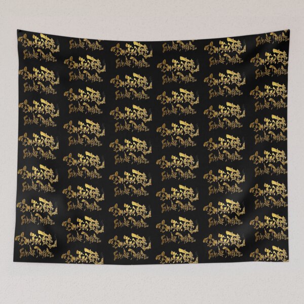Item preview, Golden Flying Trapeze Japanese Kanji Calligraphy Funny Acrobat Art designed and sold by noworries-art.
