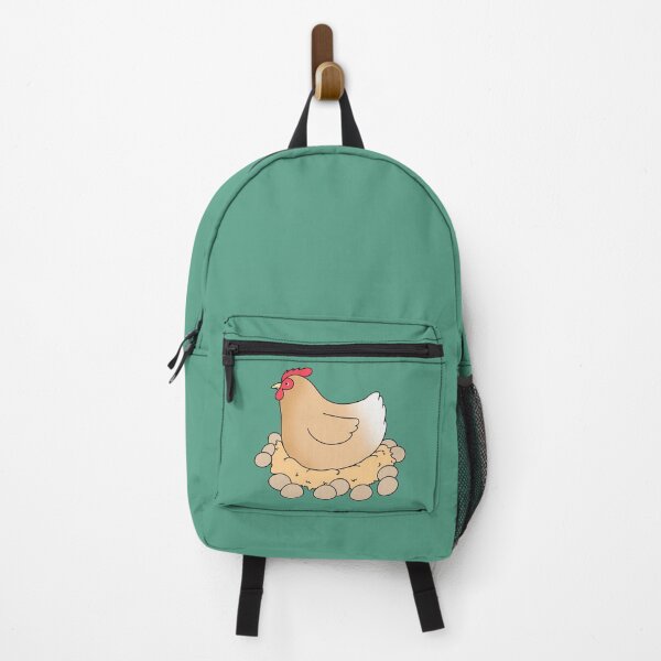 Item preview, Cute Mother Hen Hatching Eggs in Nest Illustration designed and sold by ubborn.